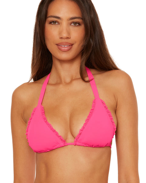 FRILLS TRIANGLE TOP