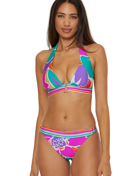 Ring Halter Top Swim Top - Amalfi