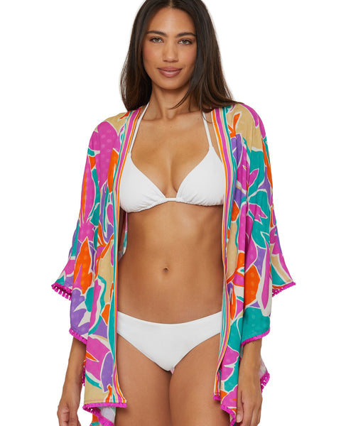 Kimono Swim Cover-Up - Amalfi