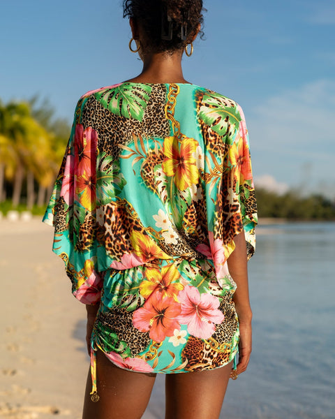 VISIONS OF PARADISE - South Beach Dress • Multicolor