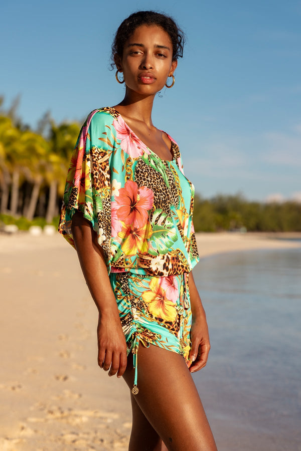 VISIONS OF PARADISE - South Beach Dress • Multicolor