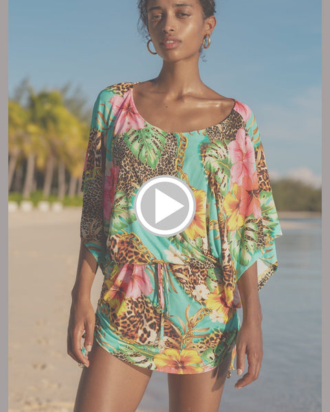 VISIONS OF PARADISE - South Beach Dress • Multicolor